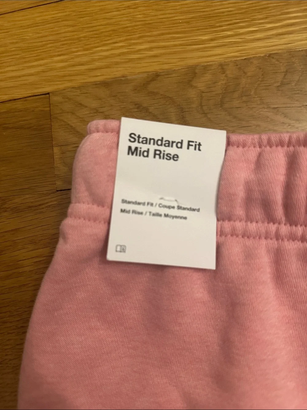 Nike Women's Light Pink Athletic Fleece Shorts - Picture 3 of 4